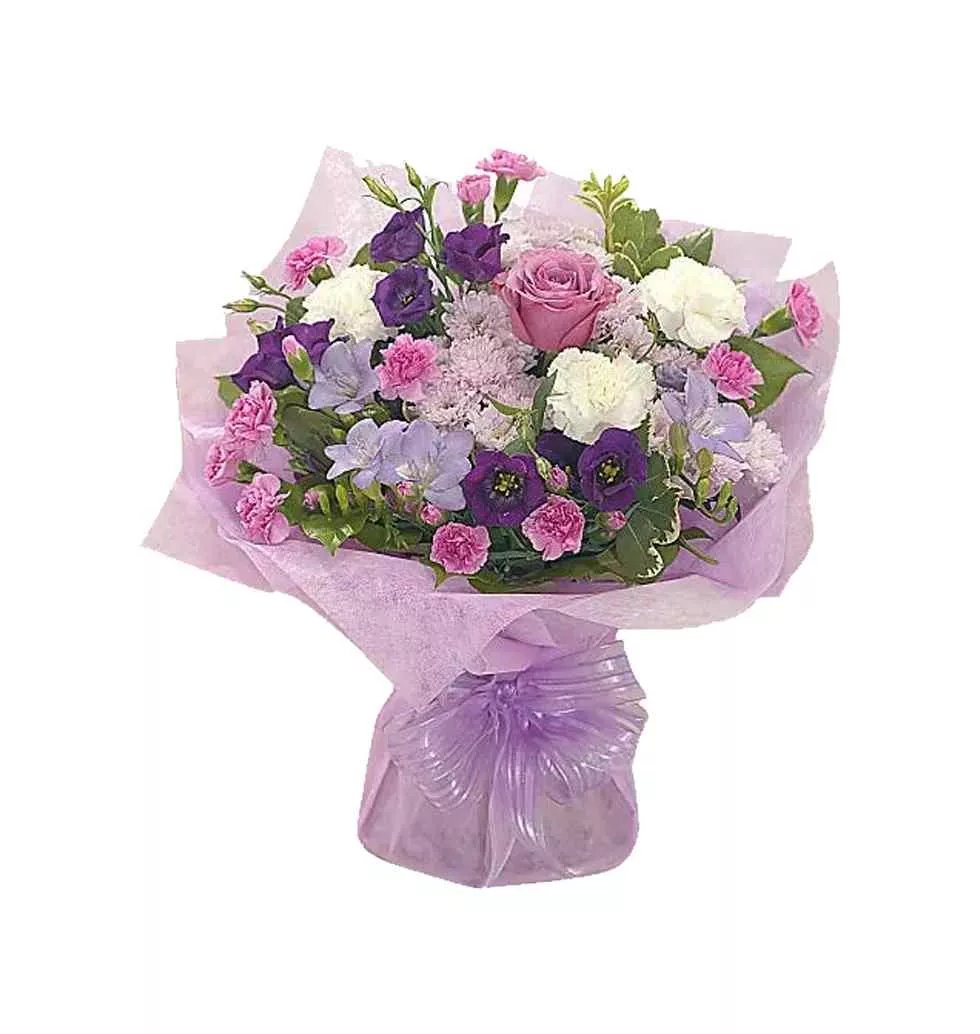 Cherished Roses and Seasonal Flowers Bouquet