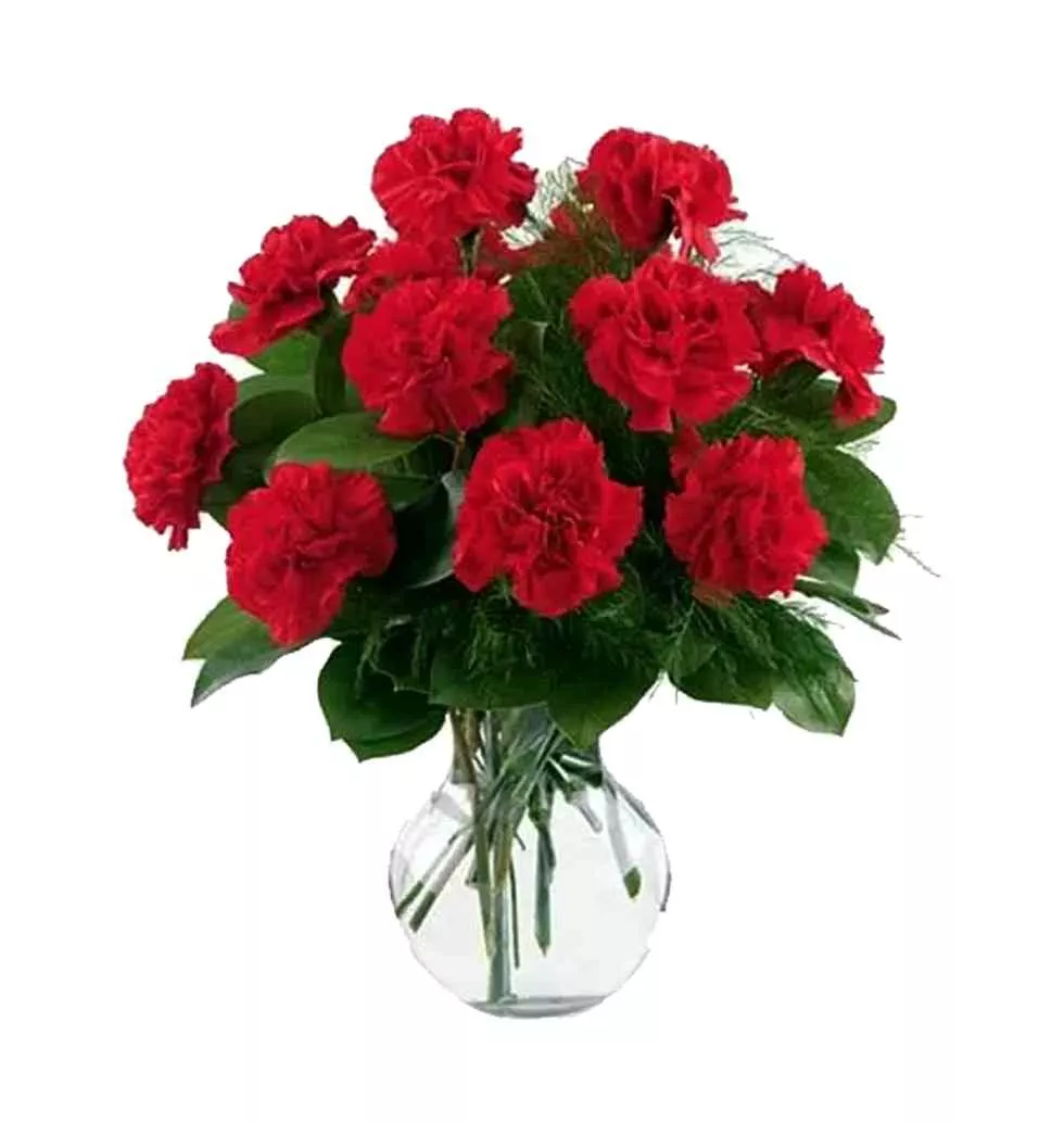 Treasured 12 Red Roses Bouquet