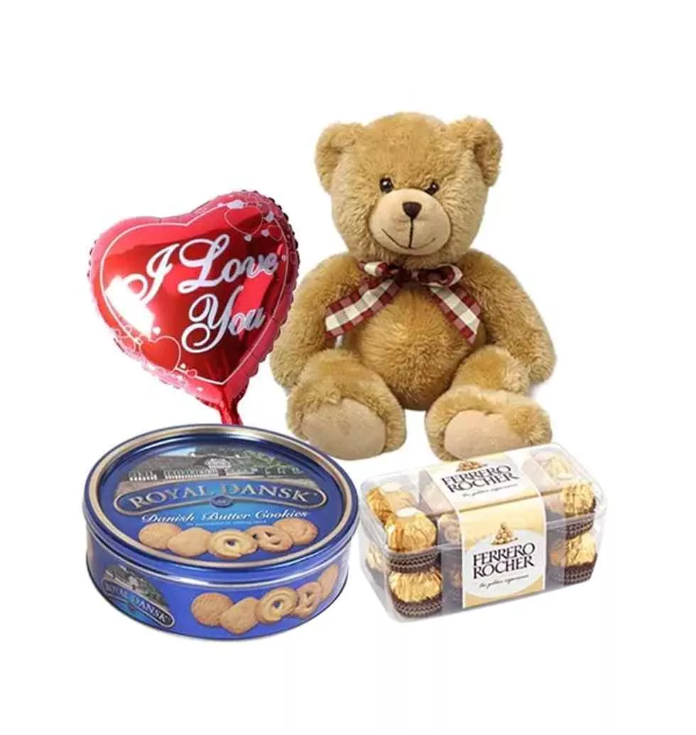 Chocolate & Cookie Hug Gift Set