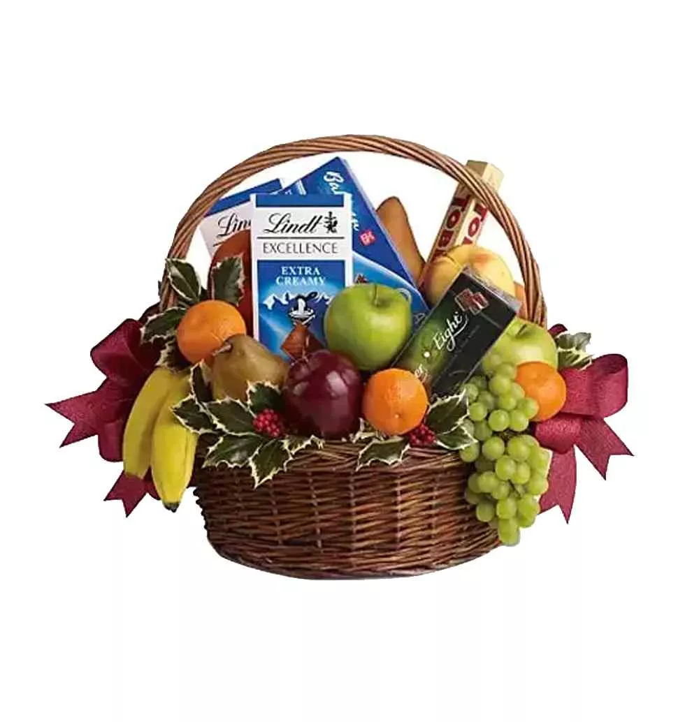 Gourmet Snack and Fruit Hamper