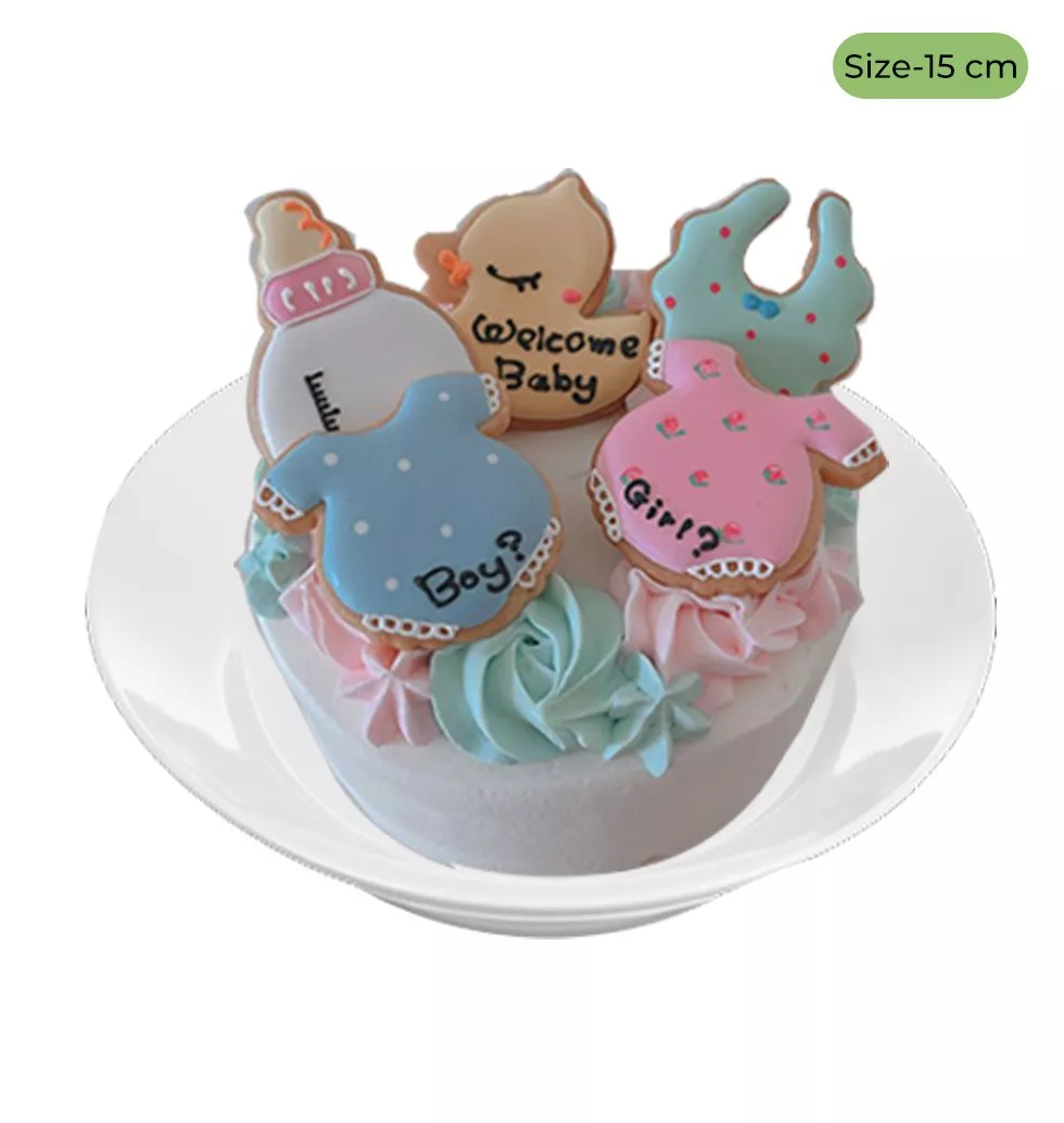 Joyful Treats: Gender Reveal Cake