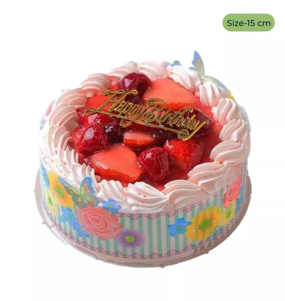 Beautiful Strawberry Cake Treat